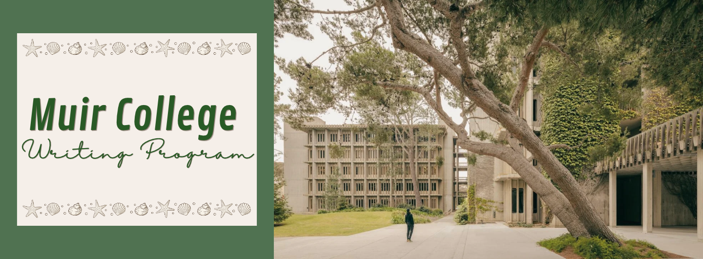 Muir College Writing Program Header